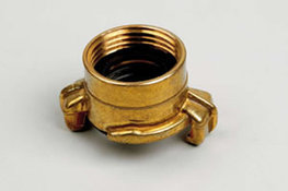 Messing geka 1 1/4" binnendraad